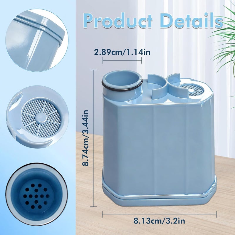 Bestuseful فلتر قهوة CA6903/10/22 متوافق مع فلتر مياه Philips AquaClean لآلات القهوة الأوتوماتيكية بالكامل. فلتر مياه مضاد لتراكم الكلس، آلات القهوة 2 قطعة - Image 2